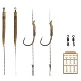 Montura ZFISH Wide Gape, 25lbs, Nr.4, 2buc/pac