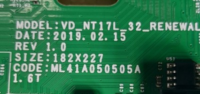 vand placa vd nt17l 32 foto