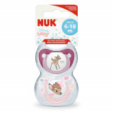 Cumpara ieftin Suzeta din silicon Disney Bambi, 6-18 luni, 1 buc, Nuk