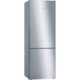 Combină frigorifică Bosch KGE49AICA, Low Frost, 413 L, Compartiment VitaFresh 0&deg;C, Suport sticle, Clasa C, H 201 cm, Inox