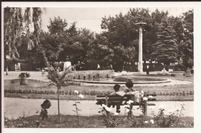 Carte Postala veche - Bacau, Vedere din parc, Circulata 1968 foto