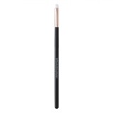 Pensulă Fard de Ochi, Beaut, Eyeshadow Brush, V&acirc;rf Tip Creion, Negru Roz Auriu, 16cm, Oem