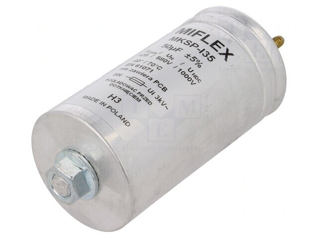 Condensator Polipropilenă 50uF cu Șuruburi M6