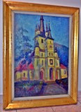 Pictura veche biserica Sfantul Nicolae din Brasov, Religie, Ulei, Realism