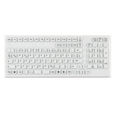 Tastatura Clinica InduProof Smart Hygienic Tkg 106 IP68, culoare alb foto
