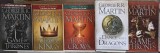 LOT URZEALA TRONURILOR VOL.1-2, 4-5 + REVISTA CU BENZI DESENATE-GEORGE R.R. MARTIN