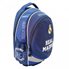 Ghiozdan ergonomic FC Real Madrid cu 3 compartimente 43 cm foto