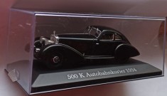 Macheta Mercedes-Benz 500K Autobahnkurier 1934 - IXO/ Altaya 1/43