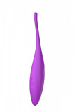 Vibrator Twirling Joy Bluetooth Free App Connect Silicon USB Fucsia 18 cm