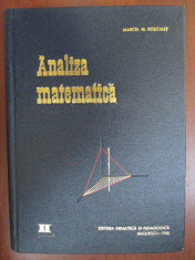 Analiza matematica vol.2-Marcel N.Rosculet foto