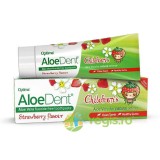 Pasta de Dinti fara Fluor cu Aloe Vera pentru Copii Aloe Dent 50ml