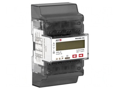 Contor Digital 3-Fazat LED 100A ASTEC PRO380MB-MOD foto