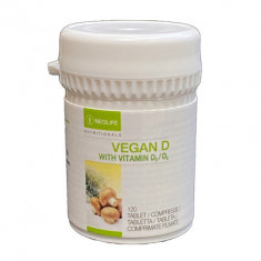 Vegan D 120 comprimate - 24g Integrator alimentar de vitamina D