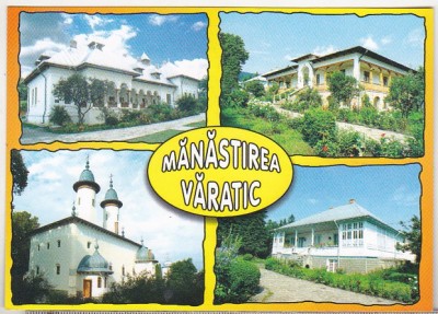 bnk cp Manastirea Varatic - Vedere - necirculata foto