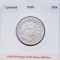 80 Guernsey 1 Pound 2000 Queen Mother&#039;s 100th Birthday km 99 proof argint