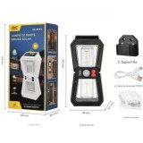 Lampa Solara de Perete, Putere 18W, Senzor de Miscare, 3 Moduri de Lumina, 24CM