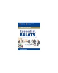 Essential BULATS with Audio CD and CD-ROM- - Cambridge ESOL, Clark - Cambridge