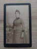 Fotografie carton tip cdv de S. Schwarz Bucarest