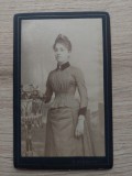 Fotografie carton tip cdv de S. Schwarz Bucarest