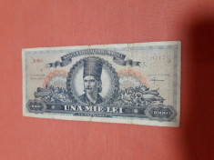 Bancnote romanesti 1000lei 1947 septembrie foto