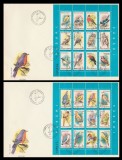 1991 Romania - 2 FDC Pasari (blocuri), LP 1263