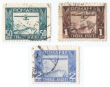 Romania, LP VII.2/1931, Timbre de aviatie, Avion in zbor, oblit., Stampilat