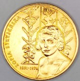 POLONIA 2 ZLOTI / ZLOTE 2011 , PICTOR - ZOFIA STRYJENSKA , XF+/ a UNC , KM 764