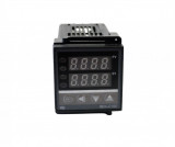 Cumpara ieftin Controler de temperatura REX-C100FK02-V AN cu iesire pentru SSR OKYN4791, CE Contact Electric