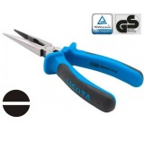 Cleste cu v&acirc;rf, Cleste plat cu v&acirc;rf, 140mm, DIN ISO 5745, certificat GS