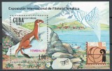 Cuba 1983 Mi 2740 bl 77 MNH - Expozitie de timbre TEMBAL &#039;83, Basel, fauna