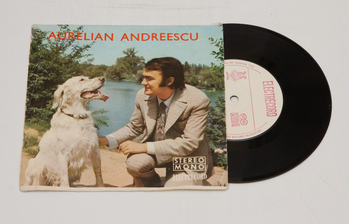 Aurelian Andreescu &ndash; Rose May (Trandafir De Mai) - disc vinil mic 7&quot;