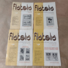FILATELIA - REVISTA FILATELISTILOR DIN R.S.R., Anul 1985, Nr.2,5,7,8.