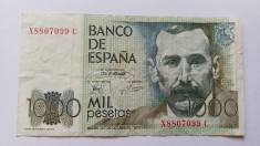 Spania -1000 Pesetas 1979 foto
