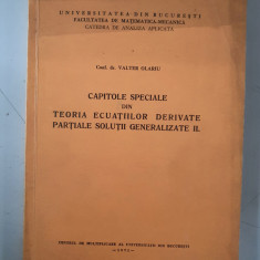 Valter Olariu-Capitole speciale din teoria ecuatiilor derivate partiale sol. II