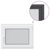 Cumpara ieftin Fereastra de subsol &bdquo;RISOR&rdquo; 80x50 cm oscilo-batanta DIN dreapta antracit