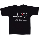 Cumpara ieftin Tricou &quot; Linia vietii &quot;