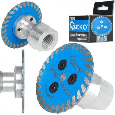 Disc diamantat pentru taiere si gravare, prindere M14, 50 mm, Geko G78343 foto