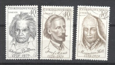 Czechoslovakia 1970 UNESCO, used G.315 foto