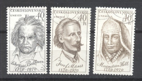 Czechoslovakia 1970 UNESCO, used G.315