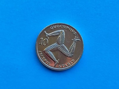 10 Pence 1992 Isle Of Man- foto