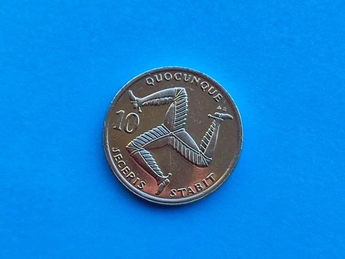 10 Pence 1992 Isle Of Man-