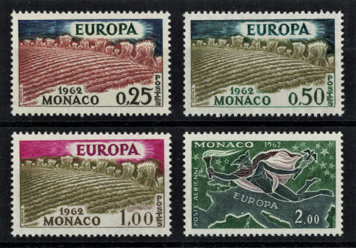 MONACO 1962 - Colectia EUROPA / serie completa MNH