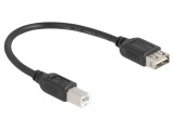 Cablu USB 2.0 USB A priză dublă USB B
