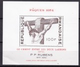 Rwanda 1974 pictura Paste MI bl.38 MNH