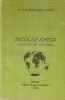 PREOT AL. STANCIULESCU-BARDA - NICOLAE IORGA CONCEPTIA ISTORICA