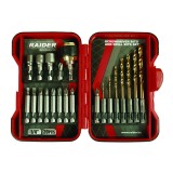 Set 20 biti/burghie pentru surubelnita Raider, 1.5, 2, 3, 4, 4.5, 5, 6 mm