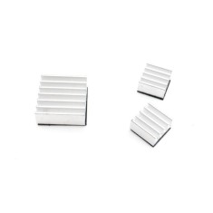 Kit 3 radiatoare Raspberry Pi &ndash; Compatibile cu modele Pi 3 și Pi 4