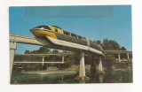 FA125 -Carte Postala- SUA - Disneyland. Tomorrowland. Alweg monorail system, necirculata