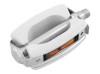 Pedale Moto Union Sport Cauciuc Alb Negru, 63x118mm, Catadioptrii Omologate, Ax Otel