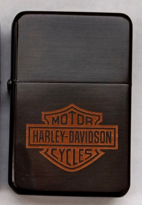 Bricheta tip Zippo,logo Harley Davidson,pietre cadou foto